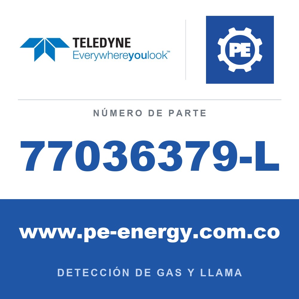 Teledyne iTrans2 77036379-L Transmisor remoto digital H2, hidrógeno
