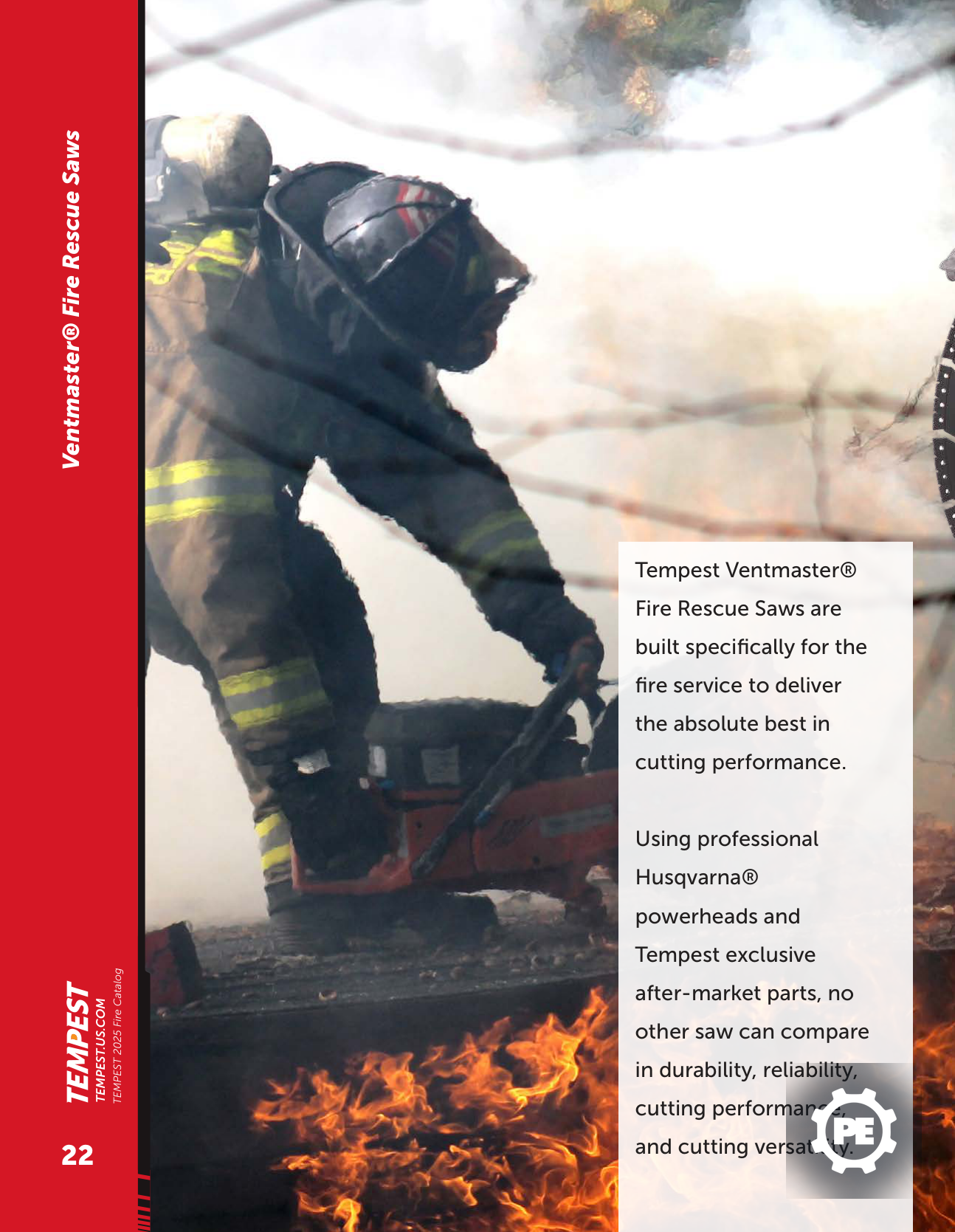 Motosierras Tempest VentMaster: la solución precisa para ventilación en incendios con tecnología de espada de cobalto en Colombia