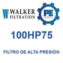Walker Filtration 100HP75 - Walker 100HP75 Filtro de aire de alta presión