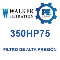 Walker Filtration 350HP75 - Walker 350HP75 Filtro de aire de alta presión