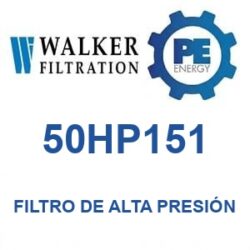 Walker Filtration 50HP151 - Walker 50HP151 Filtro de aire de alta presión