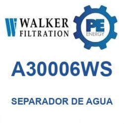 Walker Filtration A30006WS - Walker A30006WS Separador de agua serie Alpha