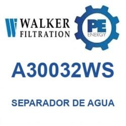 Walker Filtration A30032WS - Walker A30032WS Separador de agua serie Alpha
