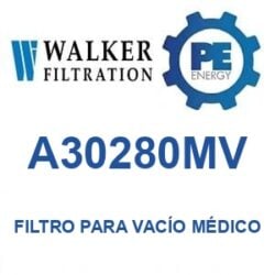 Walker Filtration A30280MV - Walker A30280MV Filtro para vacío médico serie Alpha