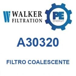 Walker Filtration A30320 - Walker A30320 Filtro coalescente serie Alpha