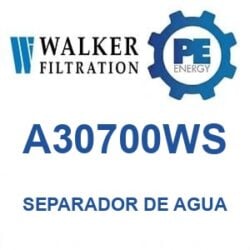Walker Filtration A30700WS - Walker A30700WS Separador de agua serie Alpha