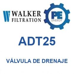 Walker Filtration ADT25 - Walker ADT25 Válvula de drenaje serie Alpha