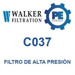 Walker Filtration C037 - Walker C037 Filtro de aire de alta presión