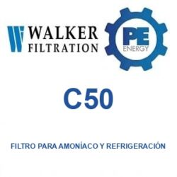Walker Filtration C50 - Walker C50 Filtro para amoníaco y refrigeración