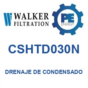 Walker Filtration CSHTD030N - Walker CSHTD030N Drenaje de condensado