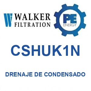 Walker Filtration CSHUK1N - Walker CSHUK1N Drenaje de condensado
