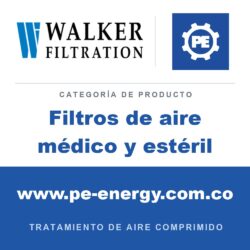 Filtros de aire médico y estéril