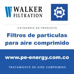 Filtros de partículas para aire comprimido
