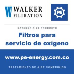 Filtros para servicio de oxígeno