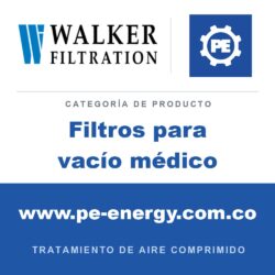Filtros para vacío médico
