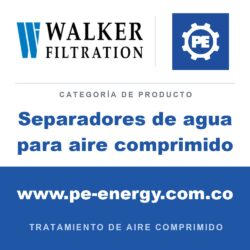 Separadores de agua para aire comprimido