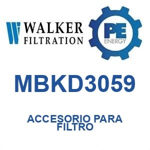 Walker Filtration MBKD3059 - Walker MBKD3059 Accesorio para filtro