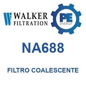 Walker Filtration NA688 - Walker NA688 Filtro coalescente