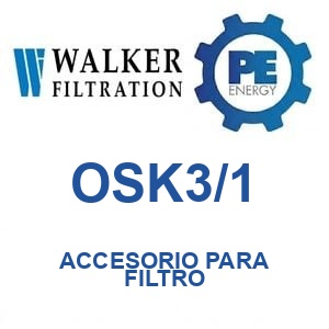 Walker Filtration OSK3/1 - Walker OSK3/1 Accesorio para filtro