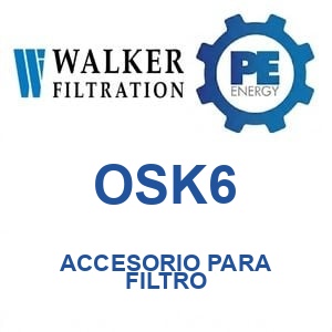 Walker Filtration OSK6 - Walker OSK6 Accesorio para filtro