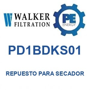 Walker Filtration PD1BDKS01 - Walker PD1BDKS01 Repuesto para secador de aire serie PROSFD