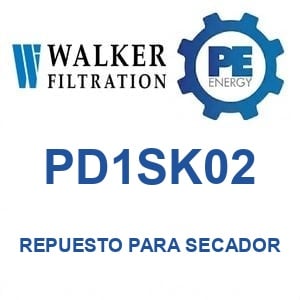 Walker Filtration PD1SK02 - Walker PD1SK02 Repuesto para secador de aire serie PROSFD