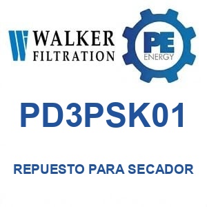 Walker Filtration PD3PSK01 - Walker PD3PSK01 Repuesto para secador de aire serie PROSFD