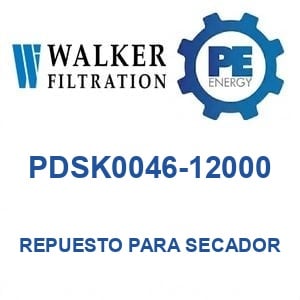 Walker Filtration PDSK0046-12000 - Walker PDSK0046-12000 Repuesto para secador de aire serie PROSFD