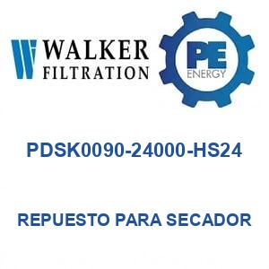 Walker Filtration PDSK0090-24000-HS24 - Walker PDSK0090-24000-HS24 Repuesto para secador de aire serie PROSFD