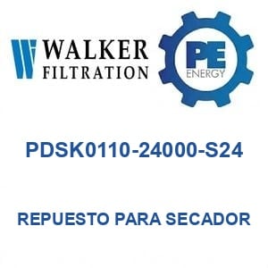 Walker Filtration PDSK0110-24000-S24 - Walker PDSK0110-24000-S24 Repuesto para secador de aire serie PROSFD
