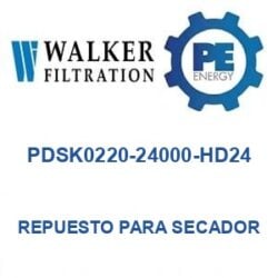 Walker Filtration PDSK0220-24000-HD24 - Walker PDSK0220-24000-HD24 Repuesto para secador de aire serie PROSFD