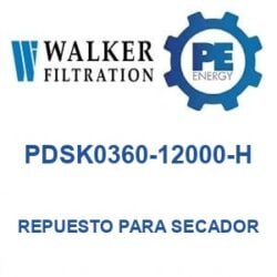 Walker Filtration PDSK0360-12000-H - Walker PDSK0360-12000-H Repuesto para secador de aire serie PROSFD