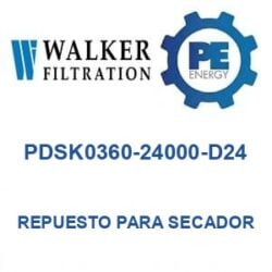 Walker Filtration PDSK0360-24000-D24 - Walker PDSK0360-24000-D24 Repuesto para secador de aire serie PROSFD