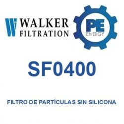 Walker Filtration SF0400 - Walker SF0400 Filtro de partículas libre de silicona serie Alpha