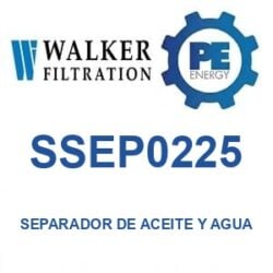 Walker Filtration SSEP0225 - Walker SSEP0225 Separador de aceite y agua