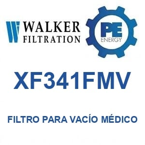 Walker Filtration XF341FMV - Walker XF341FMV Filtro para vacío médico serie PRO MV